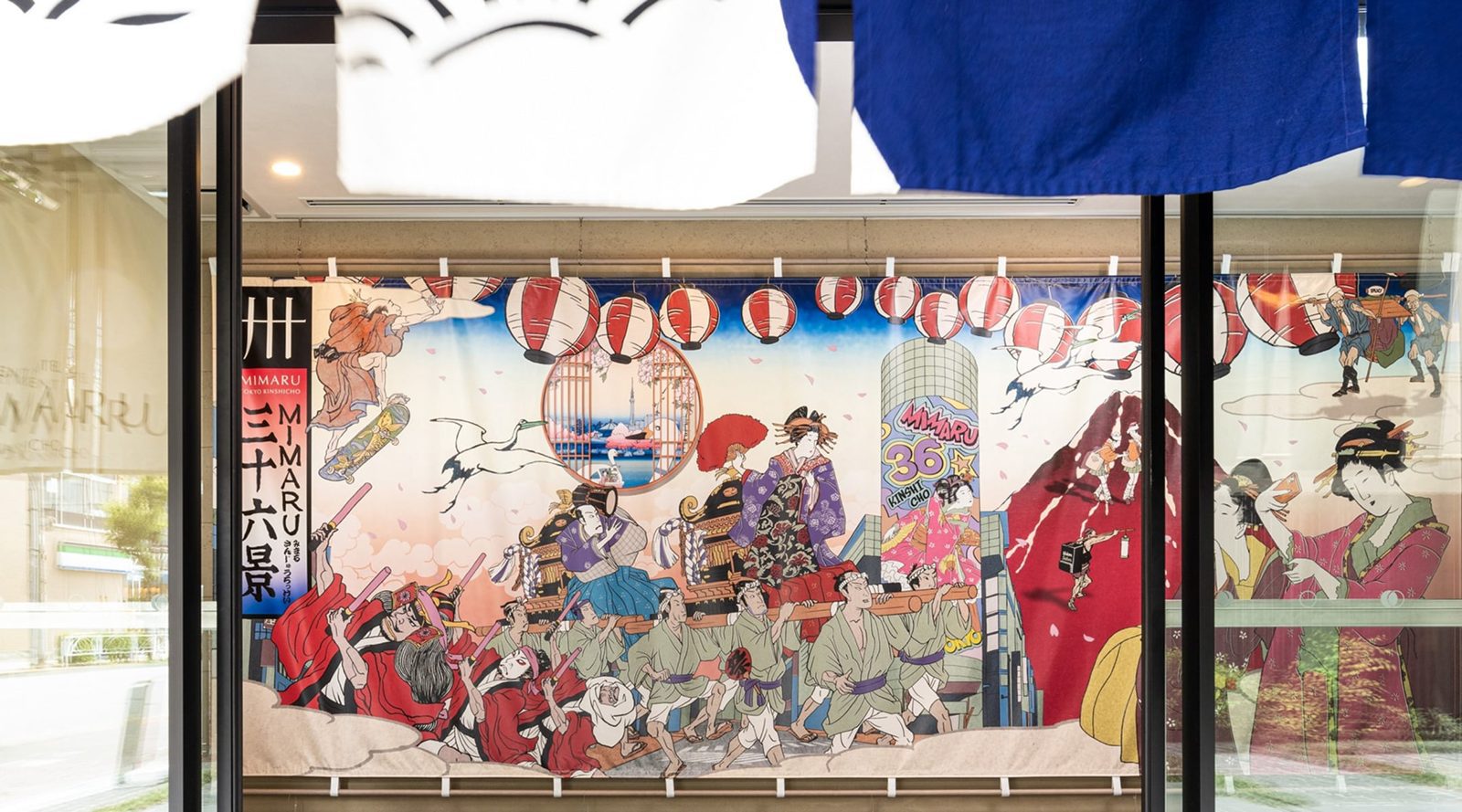 MIMARU東京 錦糸町 從外牆到房間都是浮世繪
