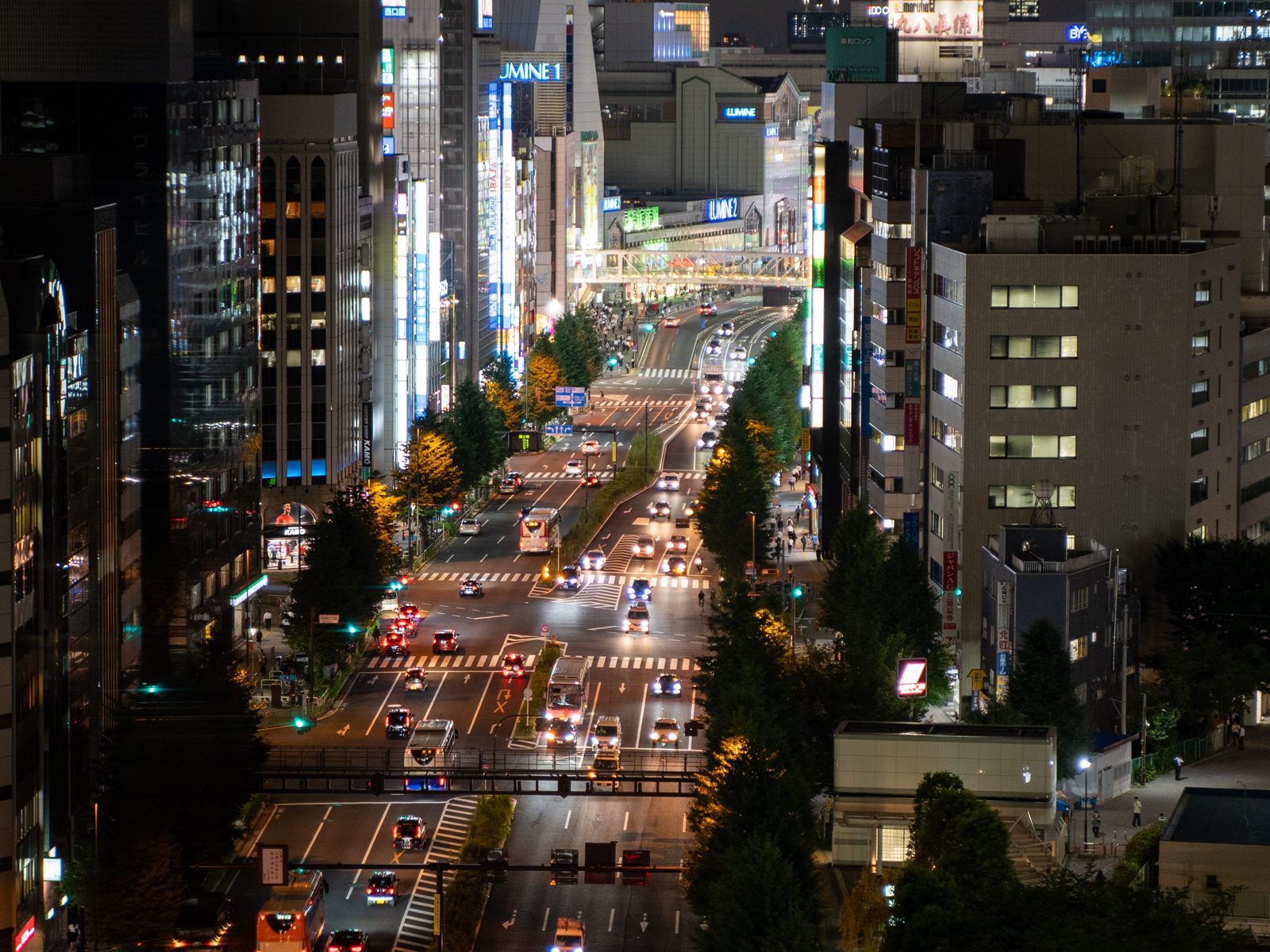 MIMARU東京 新宿WEST 窗外的新宿夜景與都廳