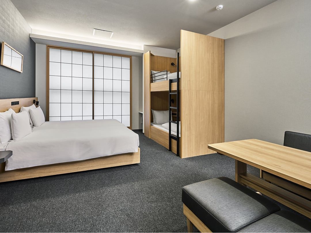 MIMARU東京 上野NORTH 雙床與餐桌