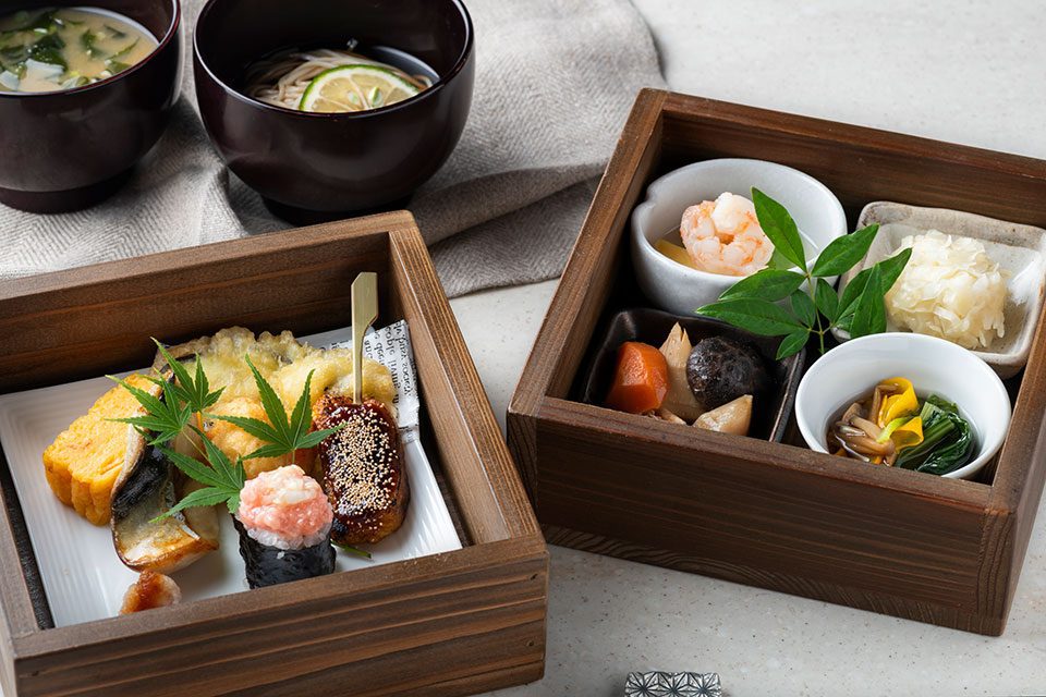 三井花園飯店 銀座築地 和食早餐的小缽