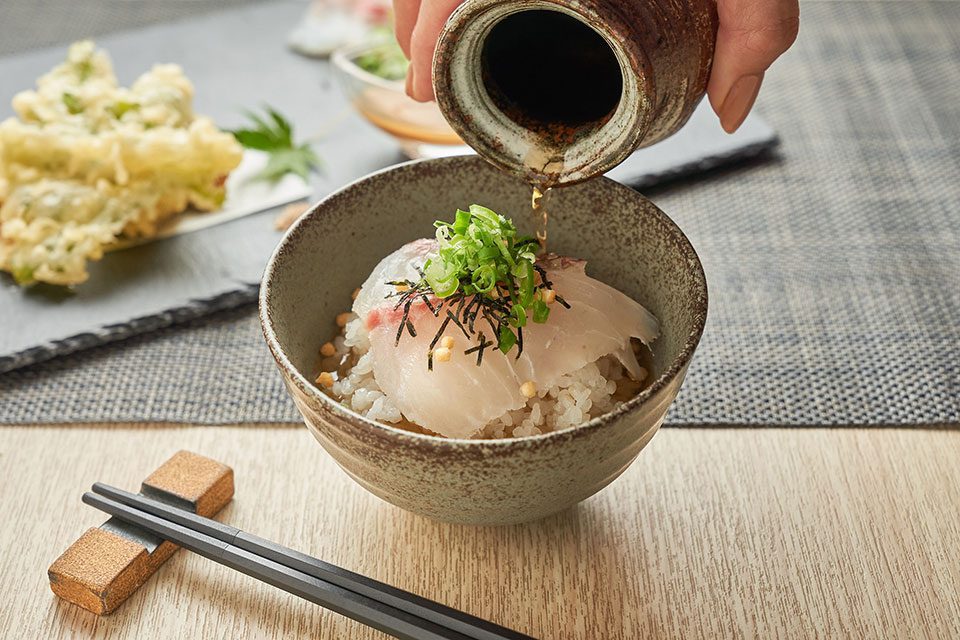 三井花園飯店 京都河原町淨教寺 早餐的茶泡飯