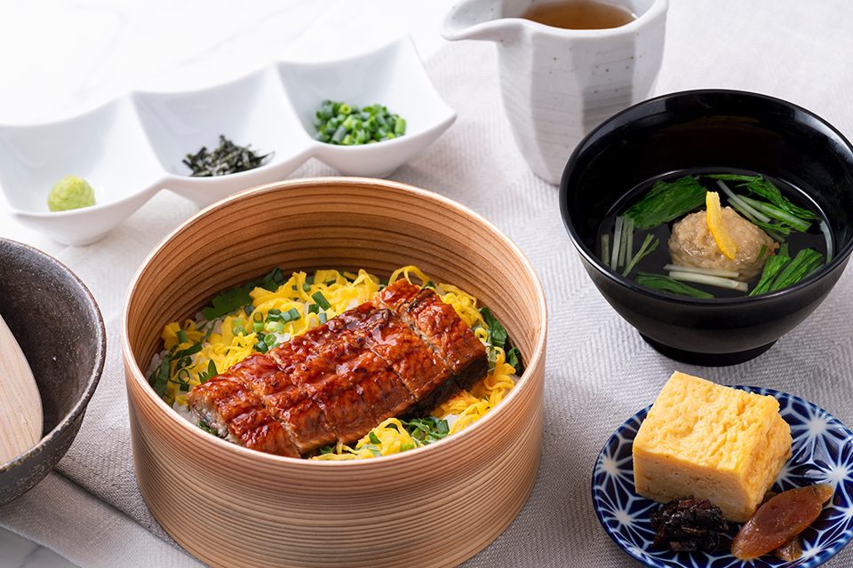 三井花園飯店 名古屋 Premier 早餐的鰻魚飯三吃