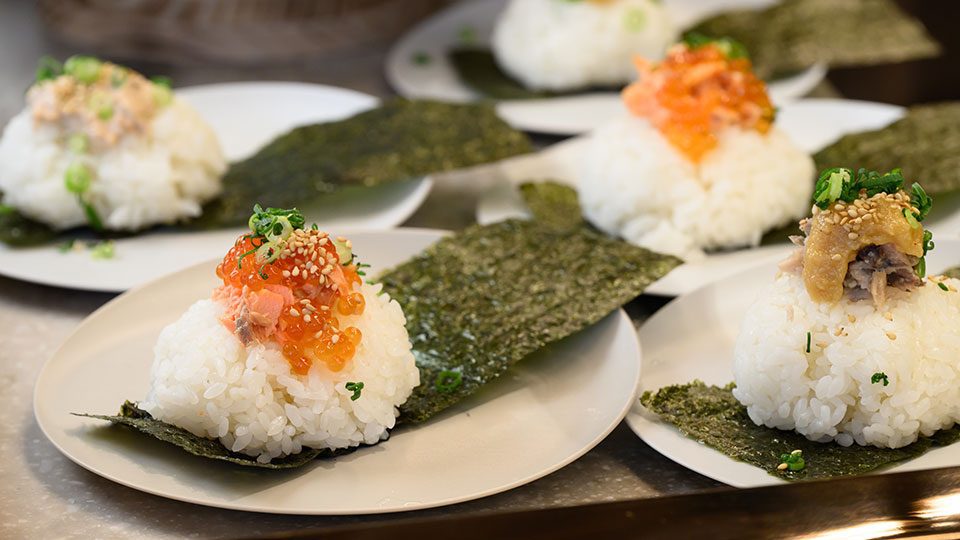 三井花園飯店 札幌 早餐的飯糰