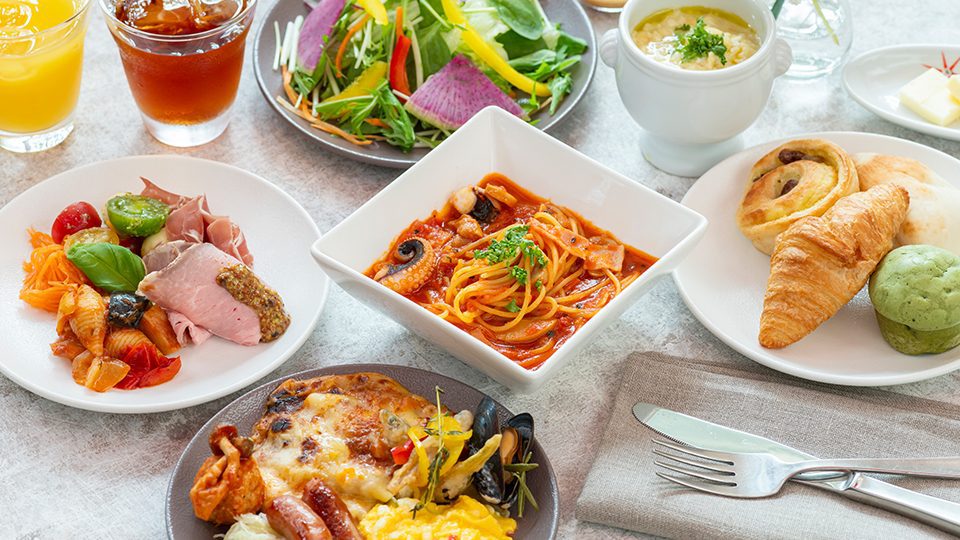 三井花園飯店 上野 早餐的義式料理