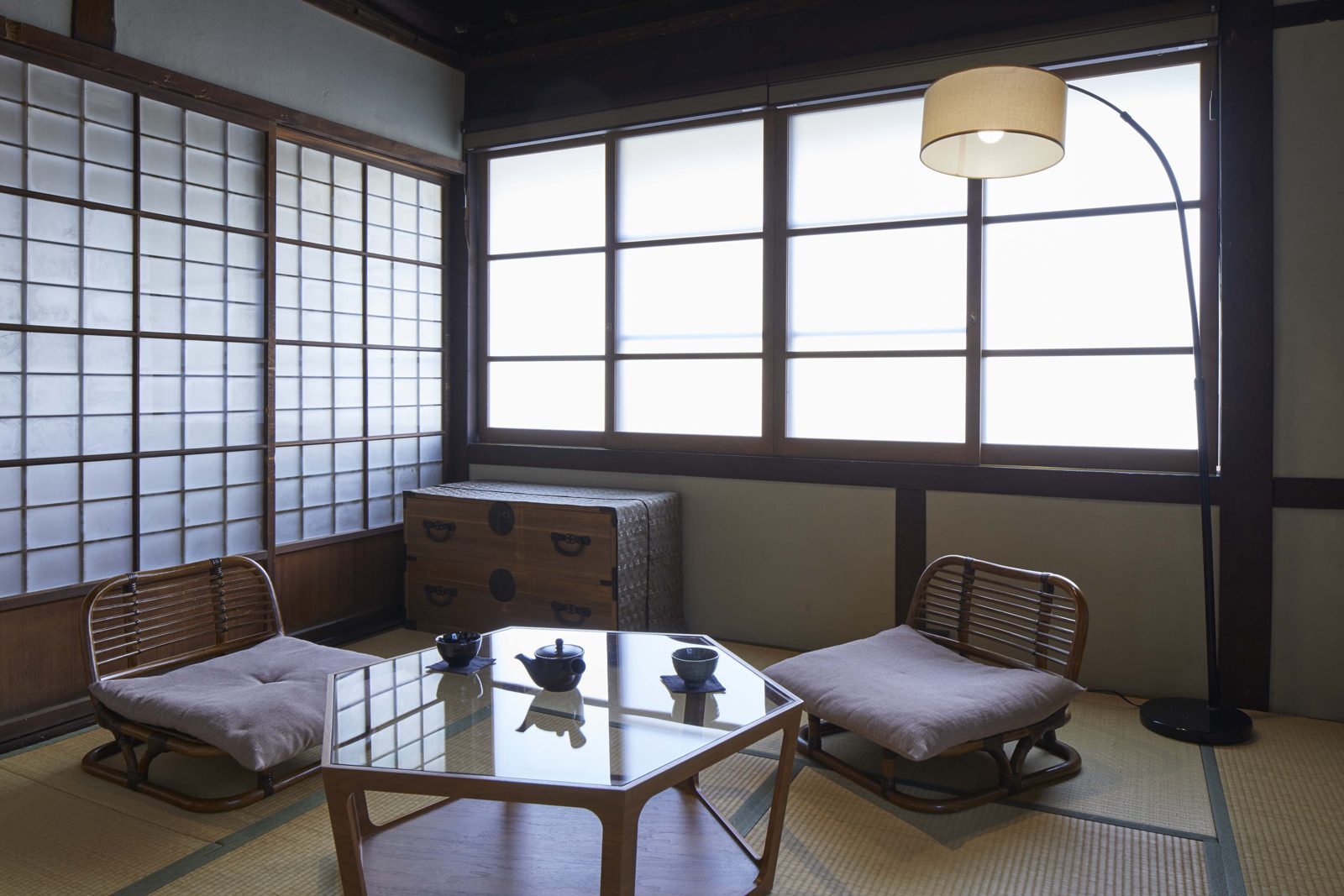 NIPPONIA 秩父 門前町 和室的起居空間