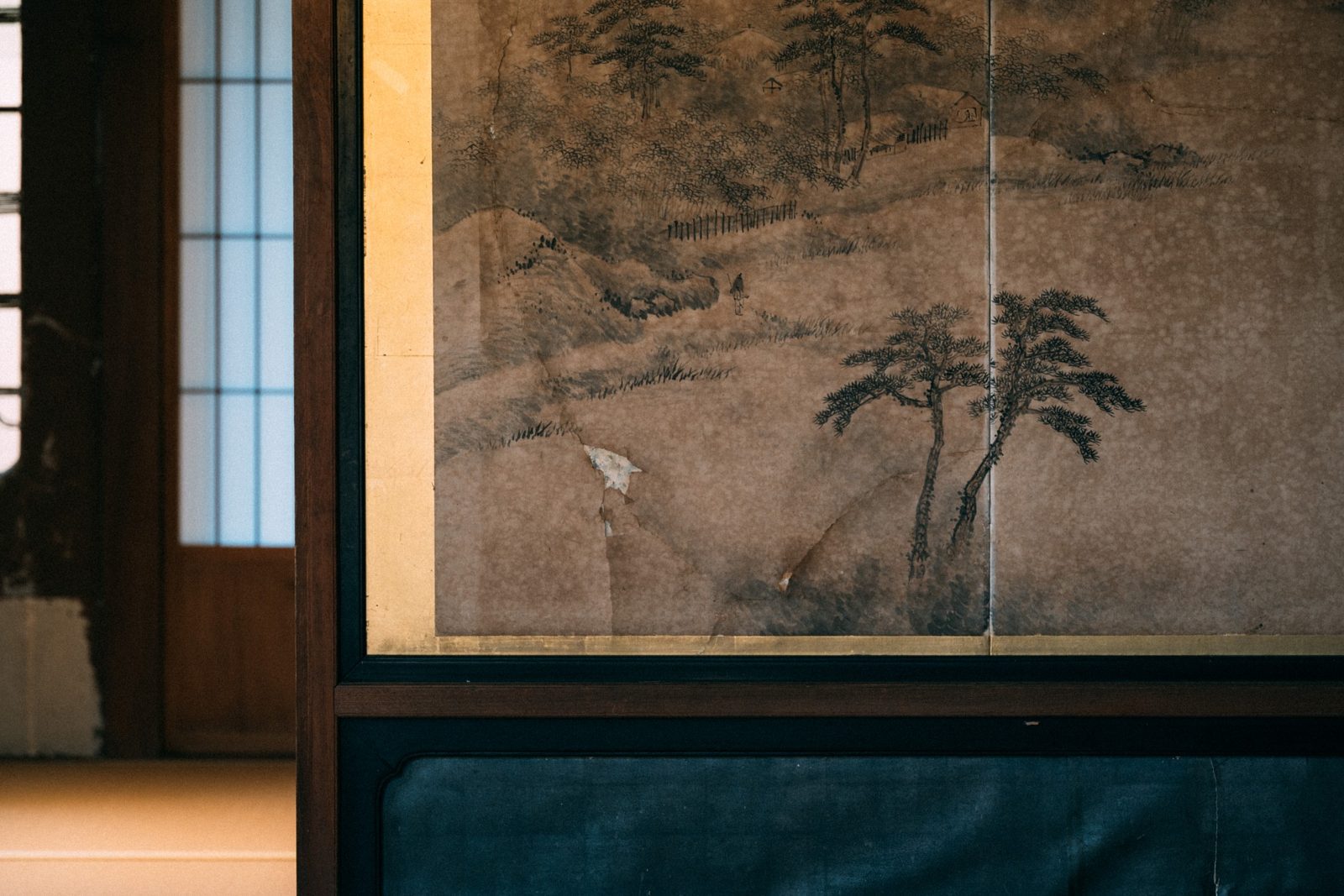 NIPPONIA HOTEL 伊賀上野 城下町 床之間的屏風