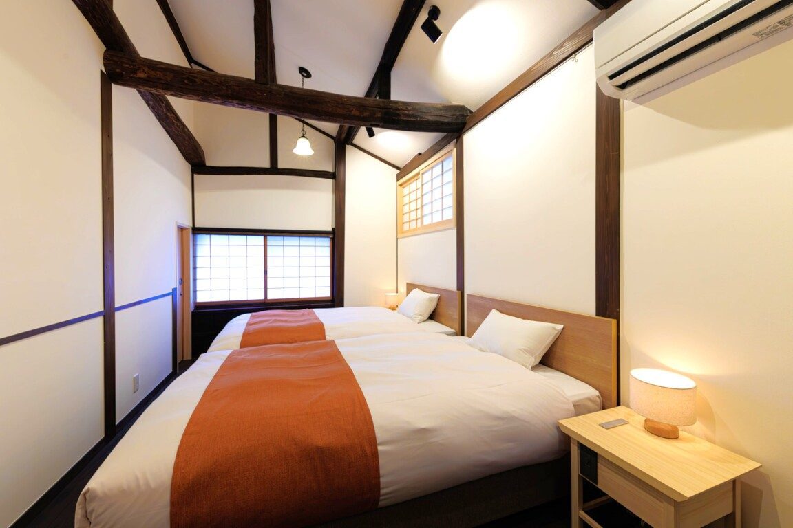 NIPPONIA HOTEL 伊勢河崎 商人町 SEICHO 棟的客房