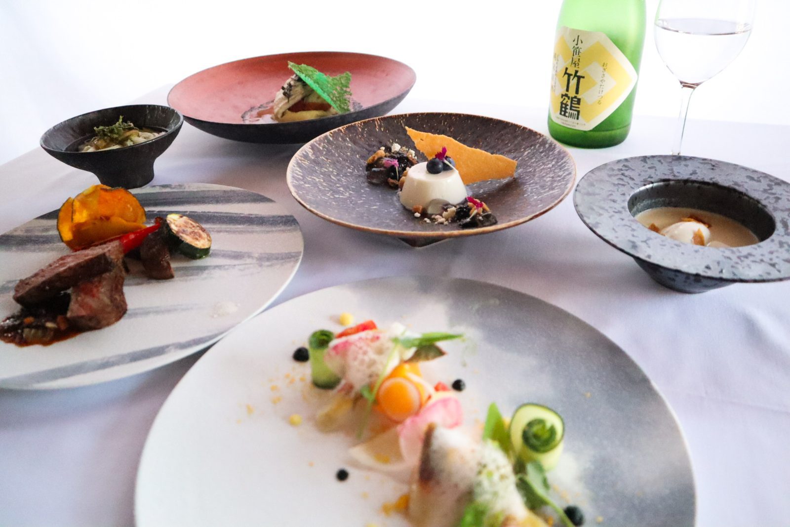 NIPPONIA HOTEL 竹原 製鹽町 料理拼盤