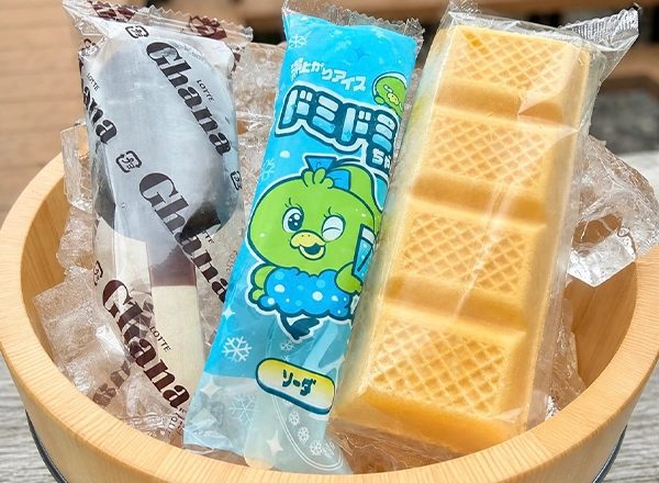 奧飛驒溫泉鄉 平湯 匠之宿 深山櫻庵 湯上り冰棒
