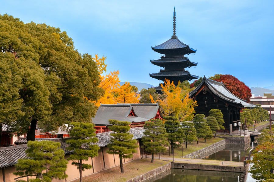 OMO3 京都東寺 by 星野集團 東寺：平安京第一座寺廟就在旁邊