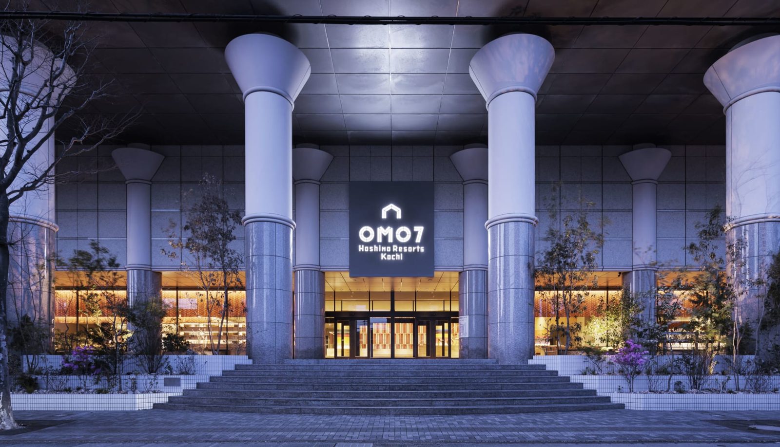 OMO7 高知 by 星野集團 外觀與位置