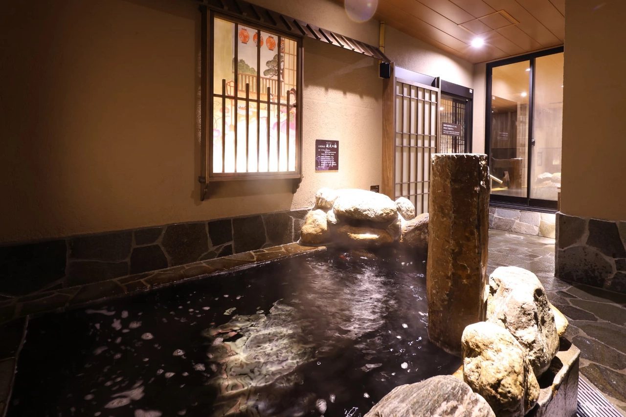 御宿 野乃淺草別邸 外湯的壺湯