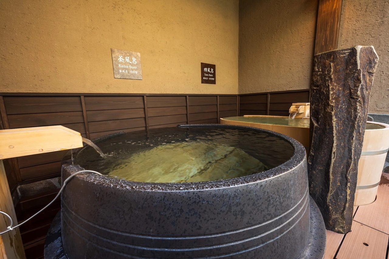 御宿 野乃別府 壺風呂的近景