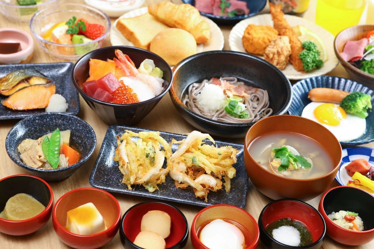 御宿 野乃福井 福井的當地逸品料理早餐