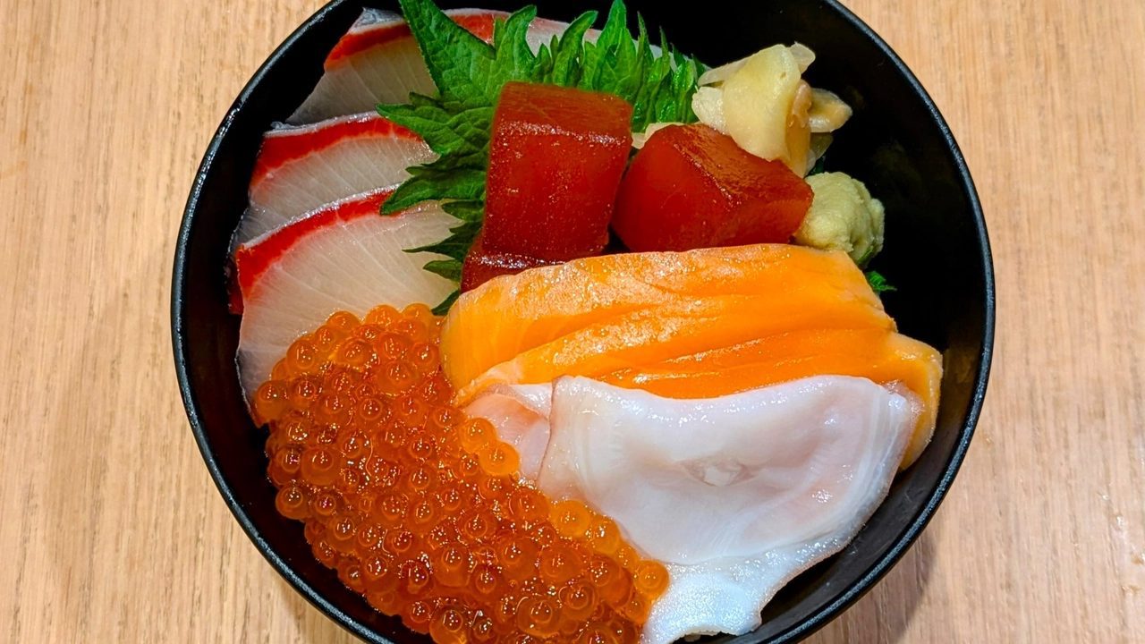 御宿 野乃金澤 早餐自己組一碗海鮮丼