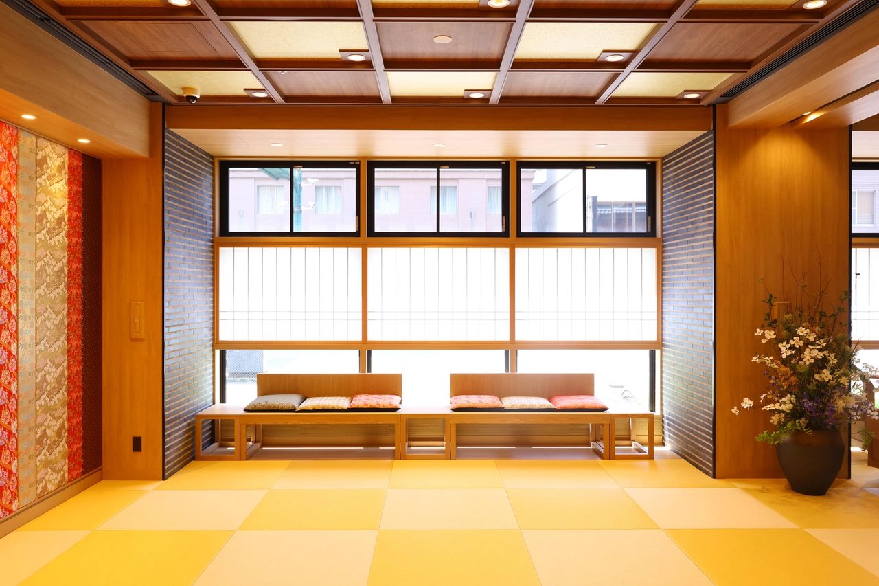 御宿 野乃熊本 榻榻米的休息空間
