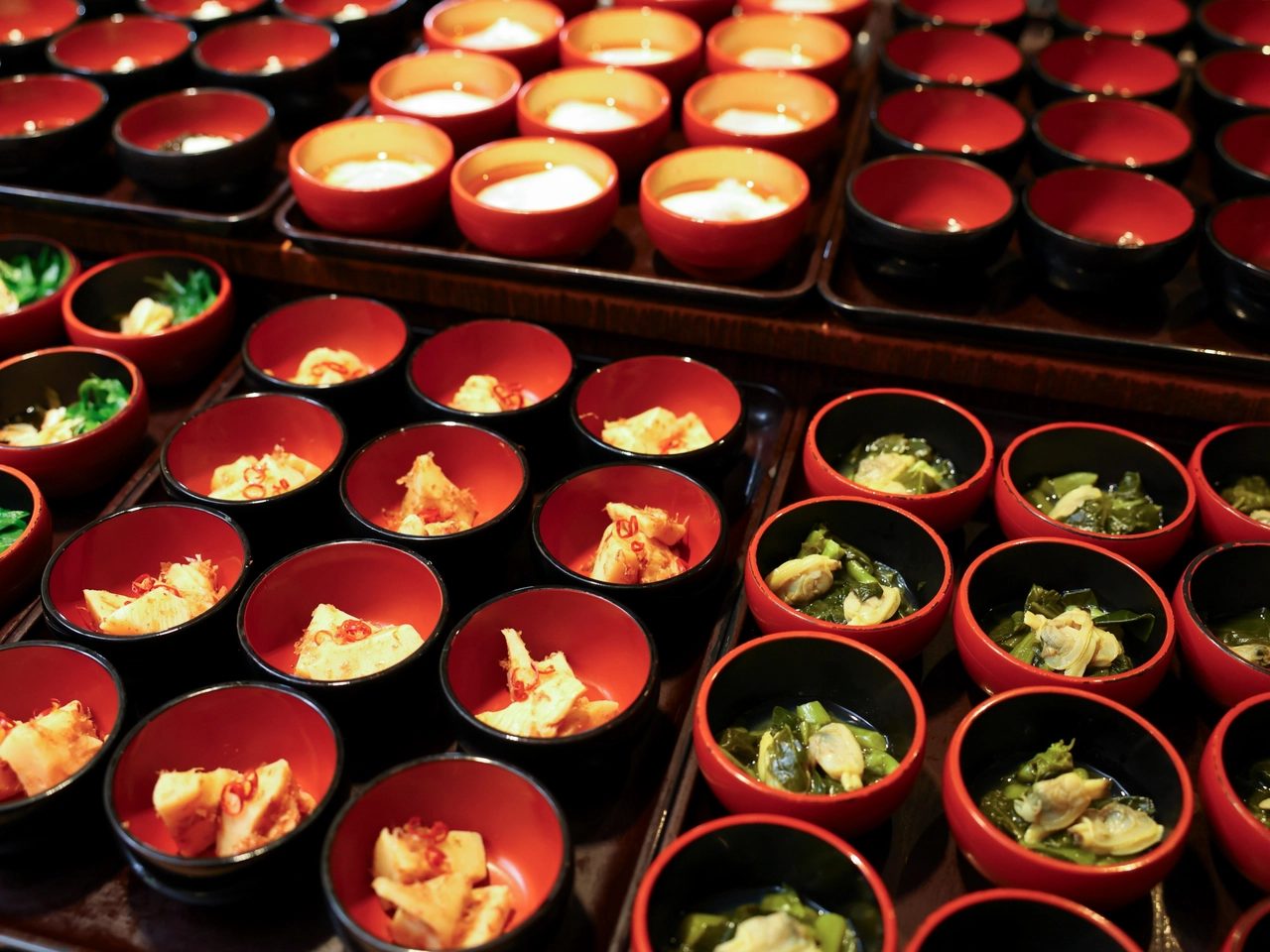 御宿 野乃京都七条 早餐的配菜