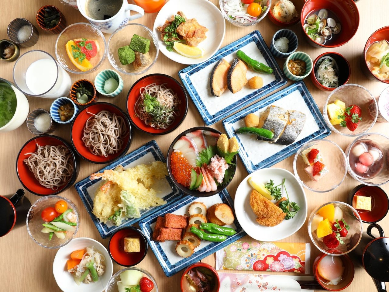 御宿 野乃松江 早餐的定食