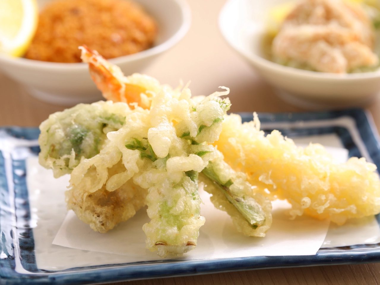 御宿 野乃松本 早餐的天婦羅