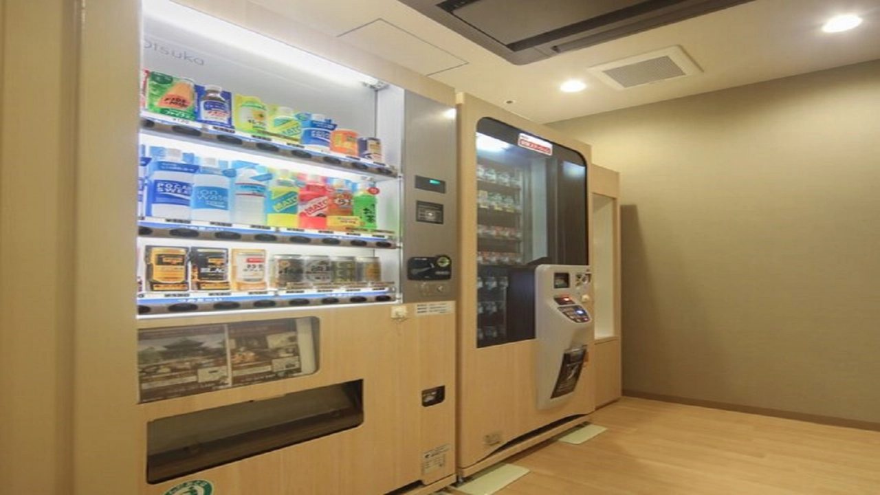 御宿 野乃難波 自動販賣機區