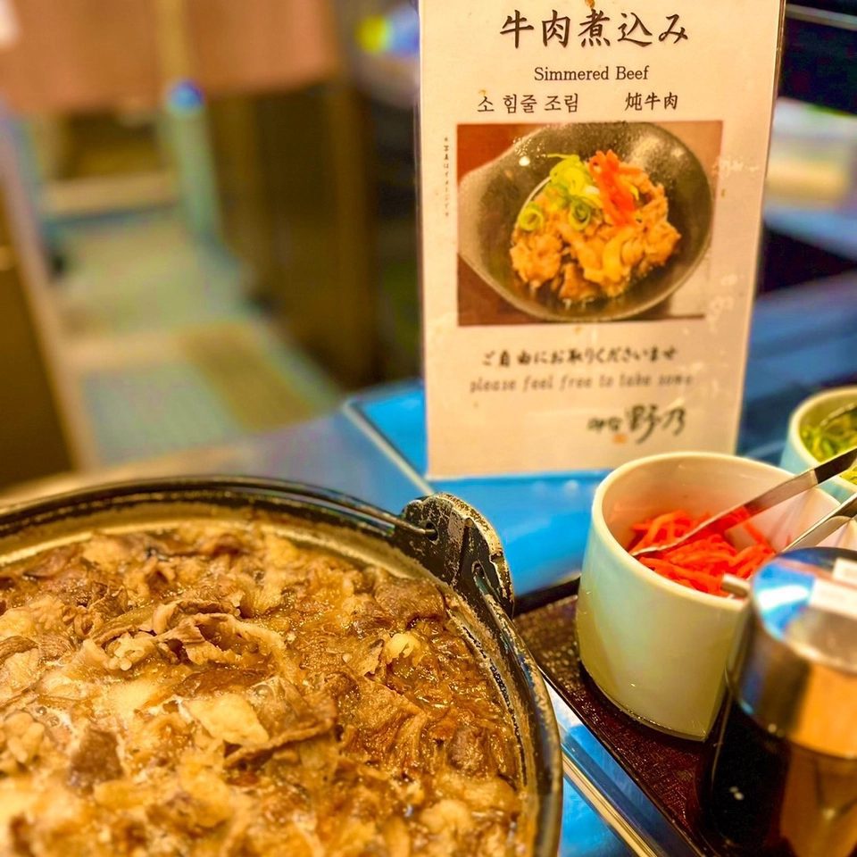 御宿 野乃難波 早餐的牛鍋