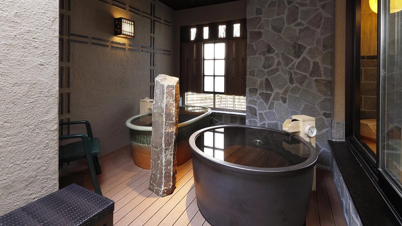 御宿 野乃大阪淀屋橋 壺型的浴槽