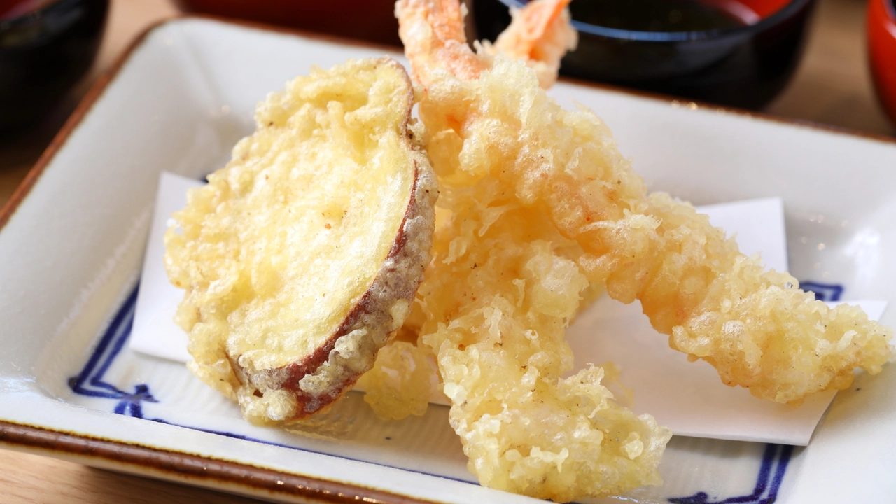 御宿 野乃大阪淀屋橋 早餐的天婦羅