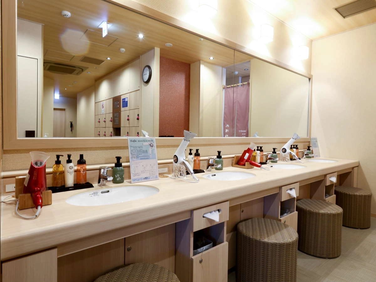 御宿 野乃大阪淀屋橋 浴場的梳妝檯