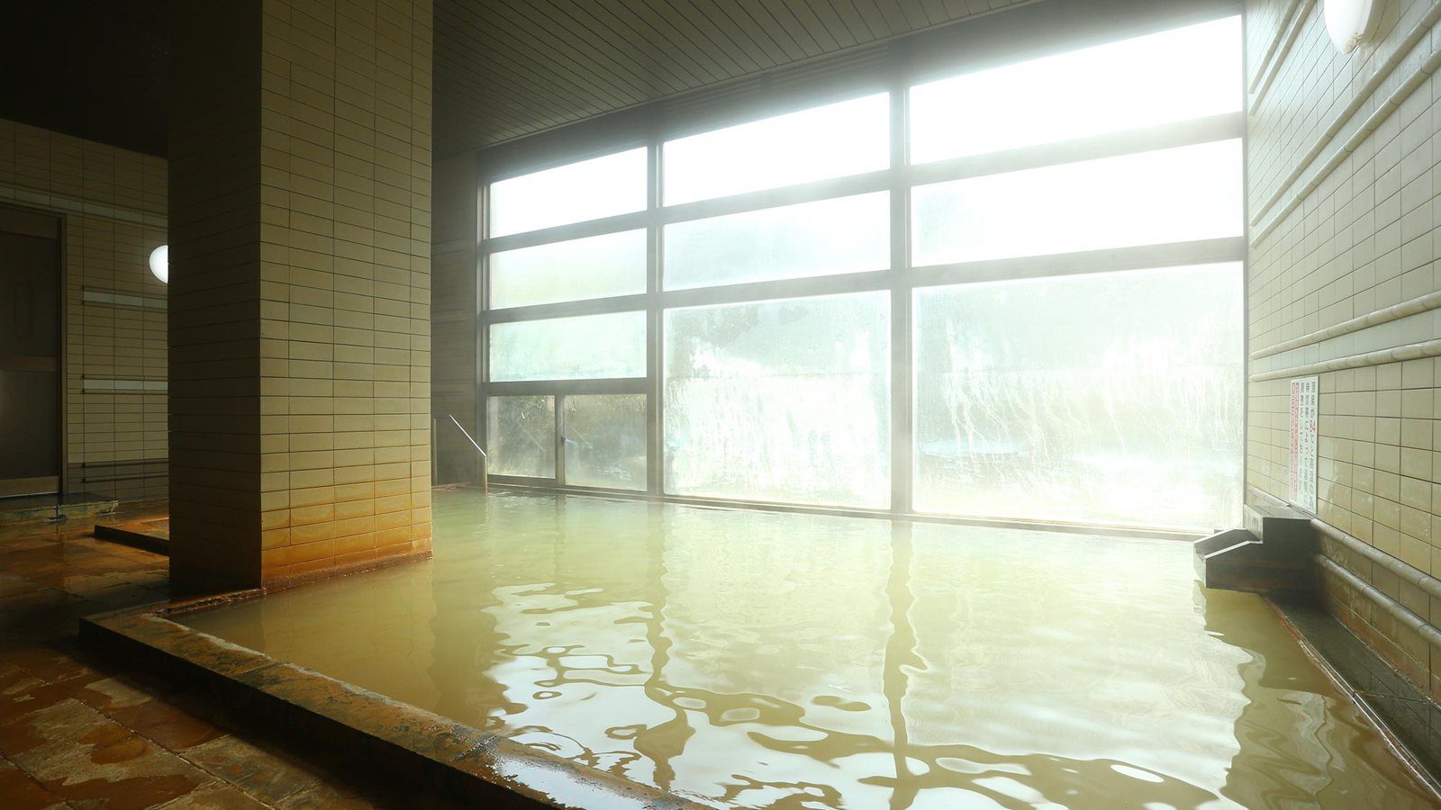 鳴子溫泉 幸雲閣 別館白湯男性大浴場