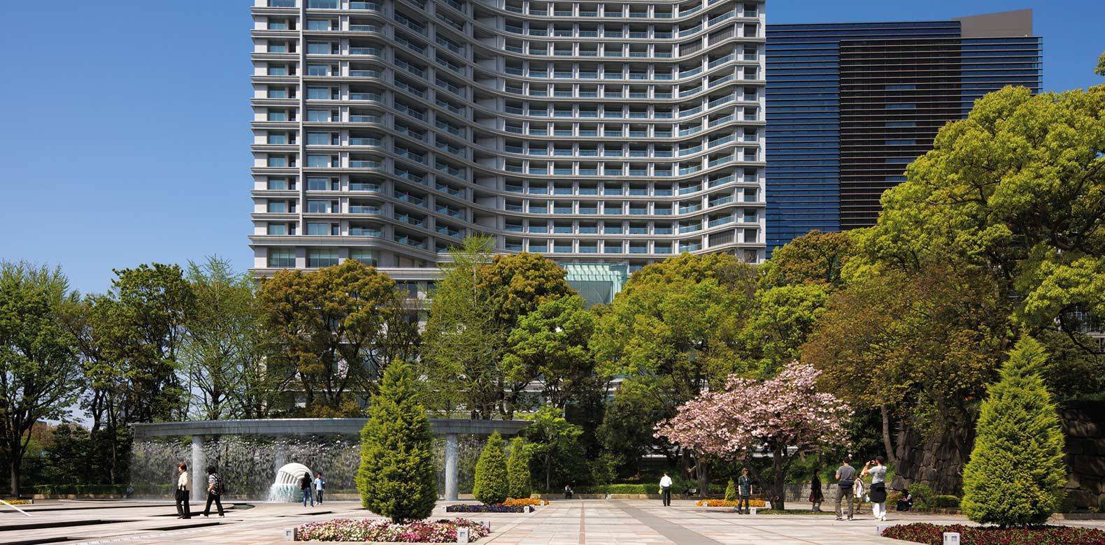 東京皇宮酒店 飯店旁的和田倉噴水公園