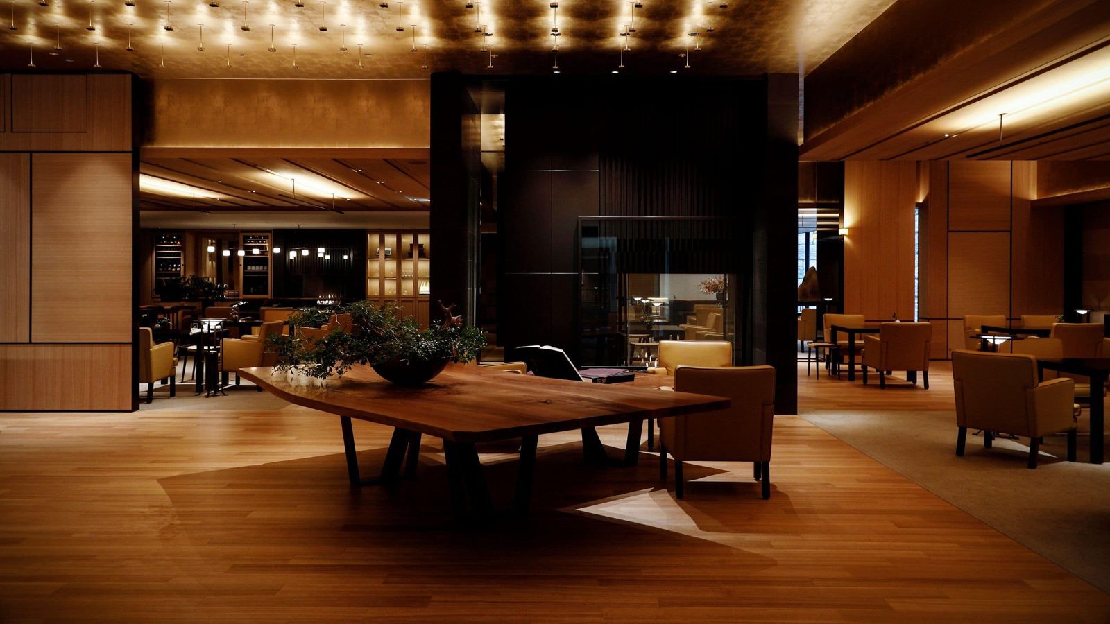 京都柏悅酒店 一樓的 The Living Room