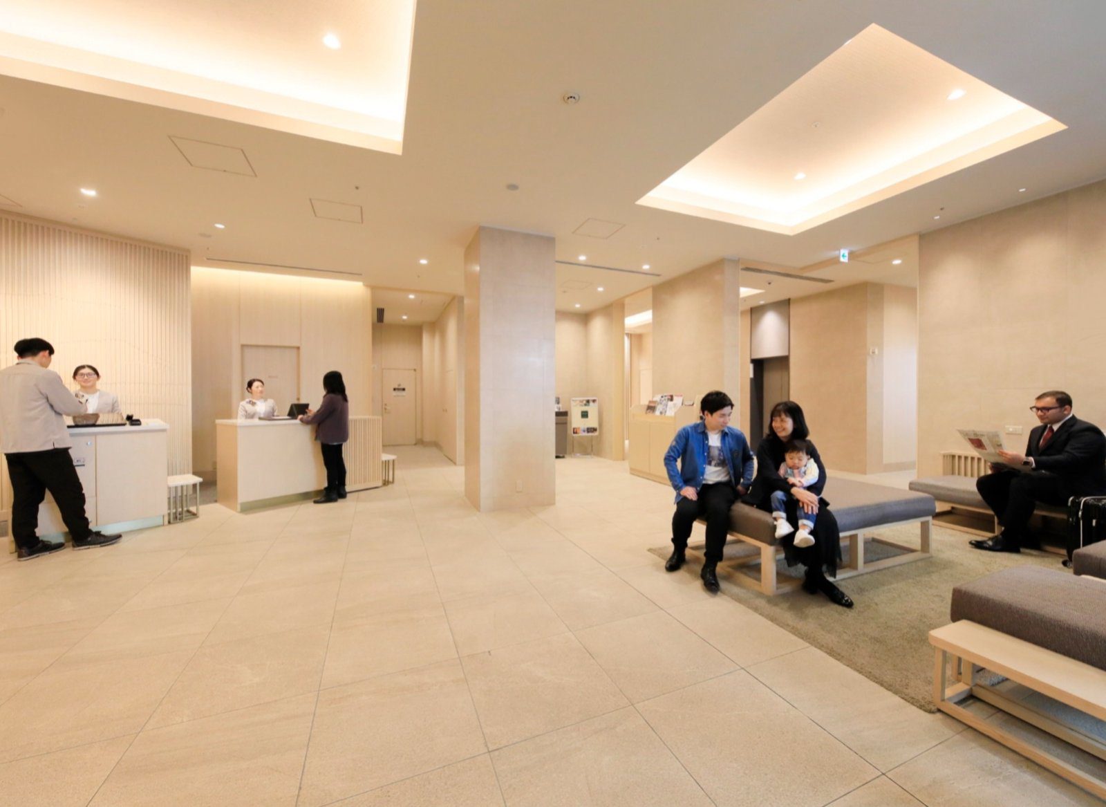Richmond Hotel 盛岡站前 飯店接待大廳