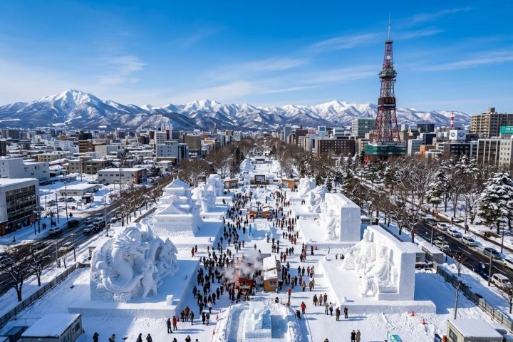 札幌雪祭、薄野冰雕與白色戀人一日遊