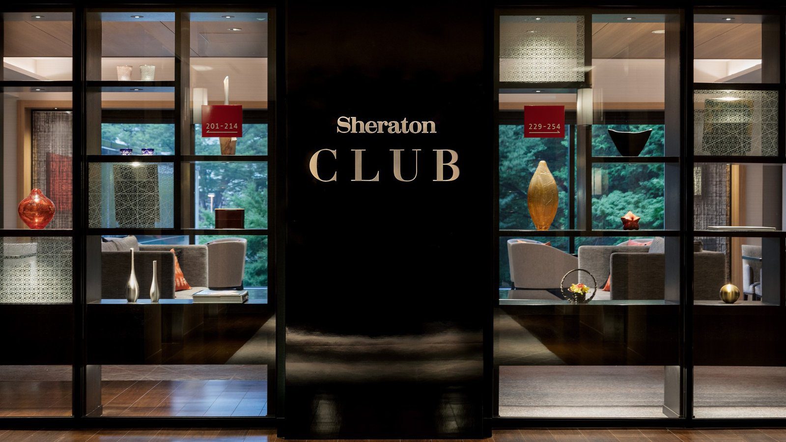 東京都喜來登酒店 Sheraton Club Lounge 入口