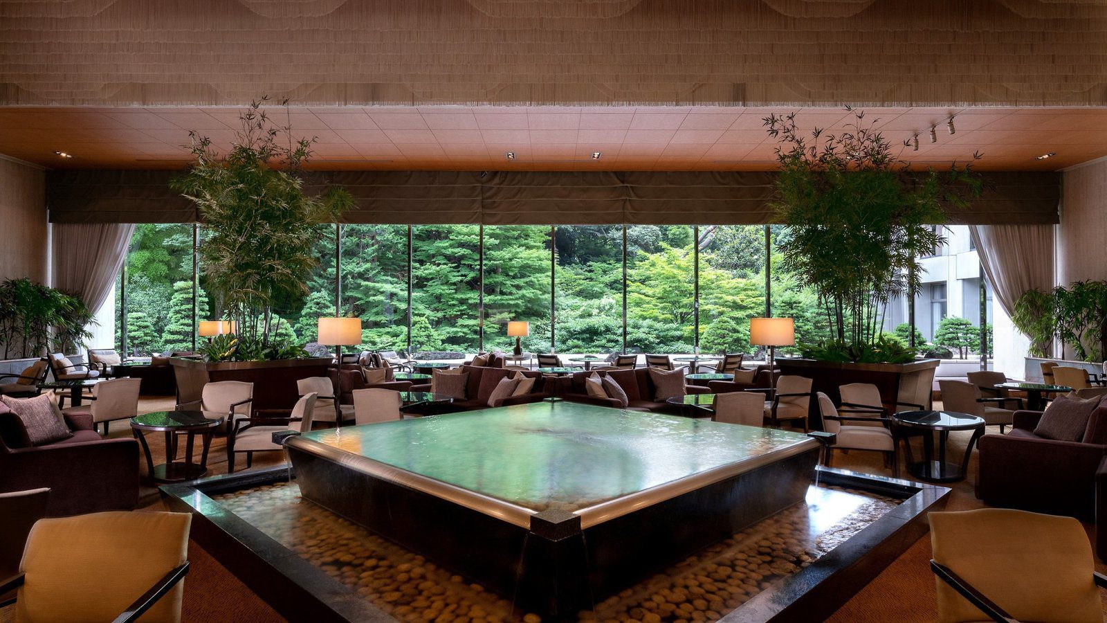 東京都喜來登酒店 面向庭園的大廳酒廊 Bamboo