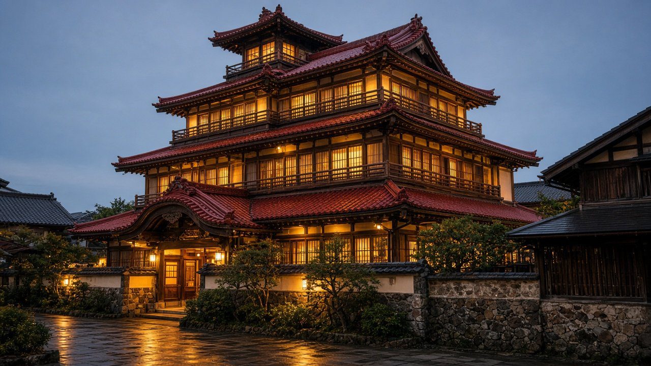 愛媛松山道後溫泉本館