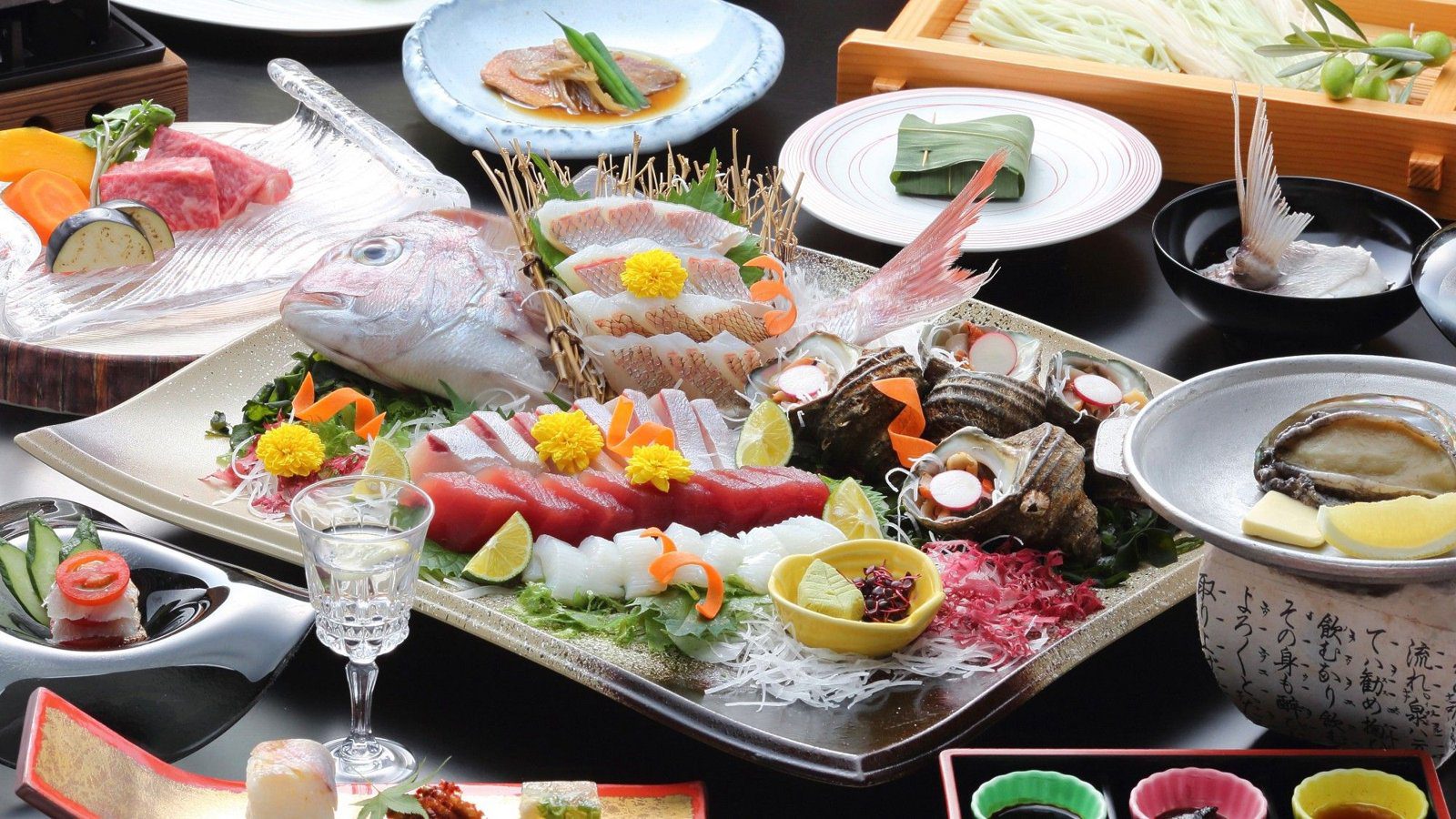 小豆島國際飯店 瀨戶內海鮮的和會席