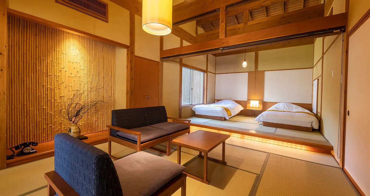 修善寺溫泉 湯迴廊 菊屋 和洋室