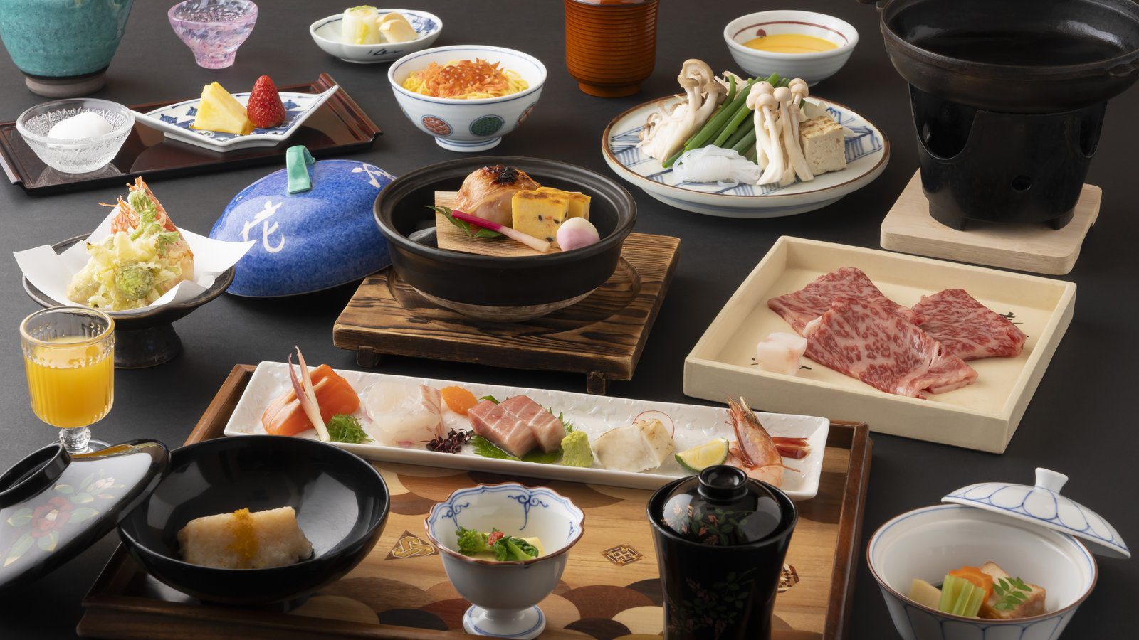 強羅溫泉雪月花別邸翠雲 四季茶懷石風旬彩和食會席料理