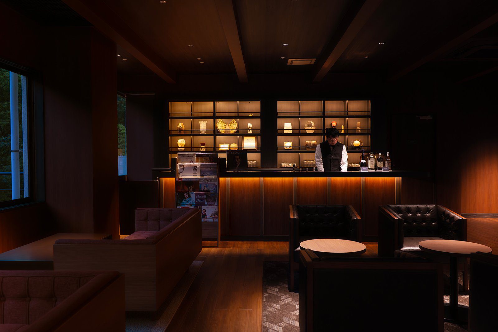 川治溫泉 TAOYA 川治 Lounge 酒吧櫃台