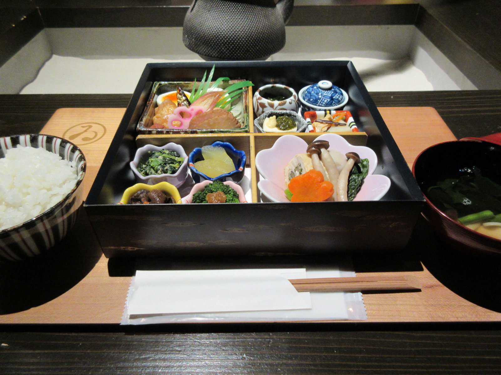 和之居 角館 送到客房的和式早餐便當