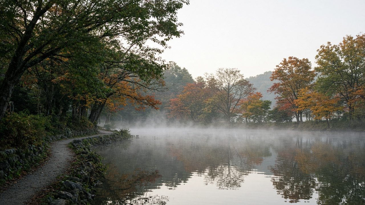 🍁金鱗湖