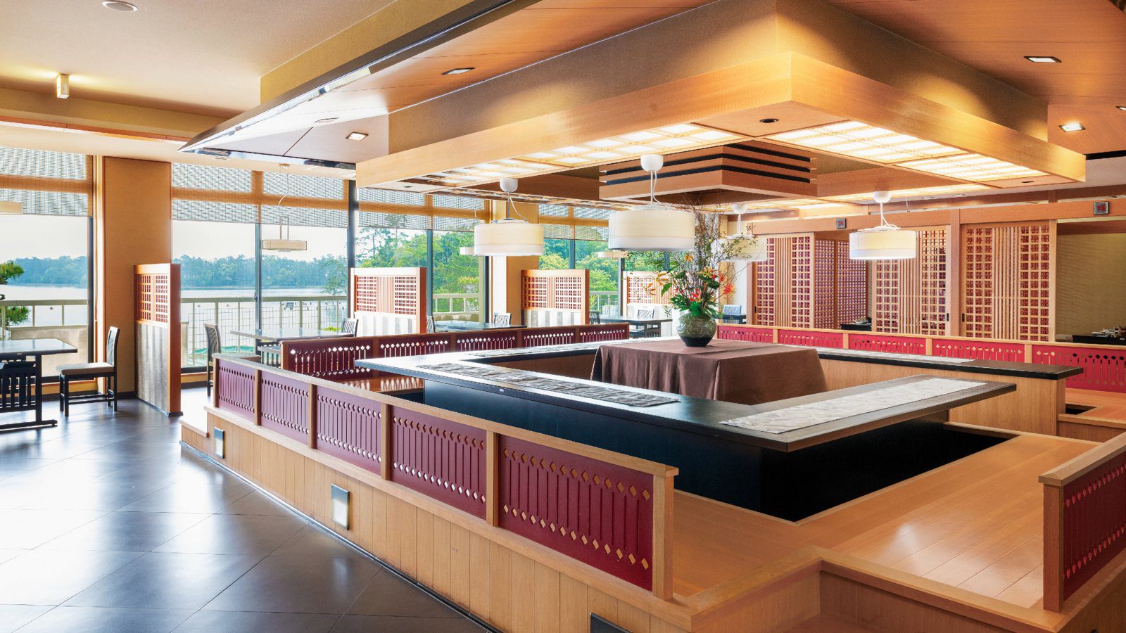 天橋立飯店 和式餐廳「はしだて」用餐區