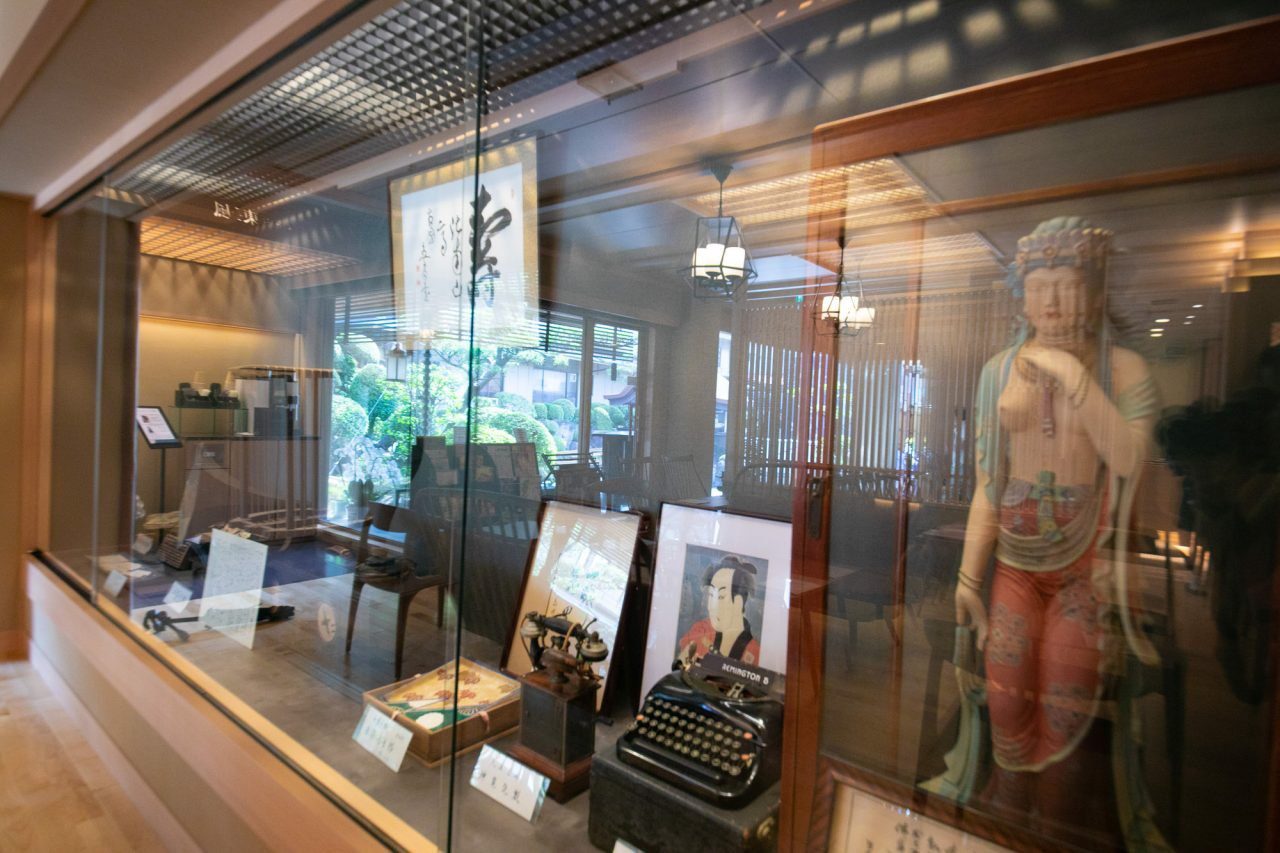 熱海 古屋旅館 館內的展示
