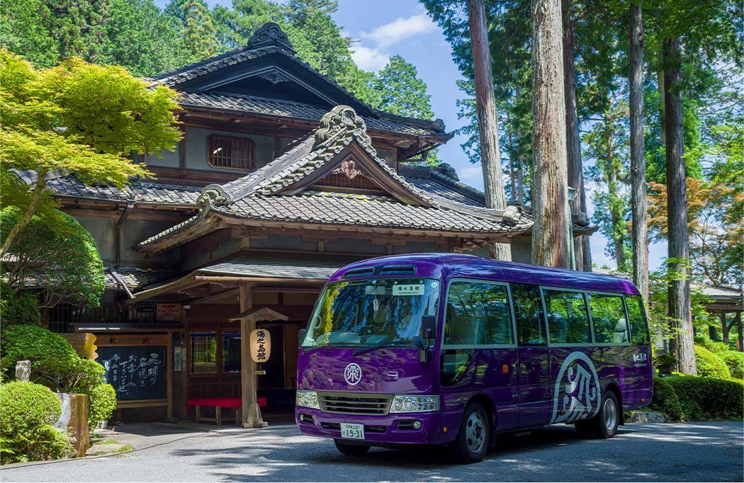 下呂溫泉 湯之島館 接送巴士與本館