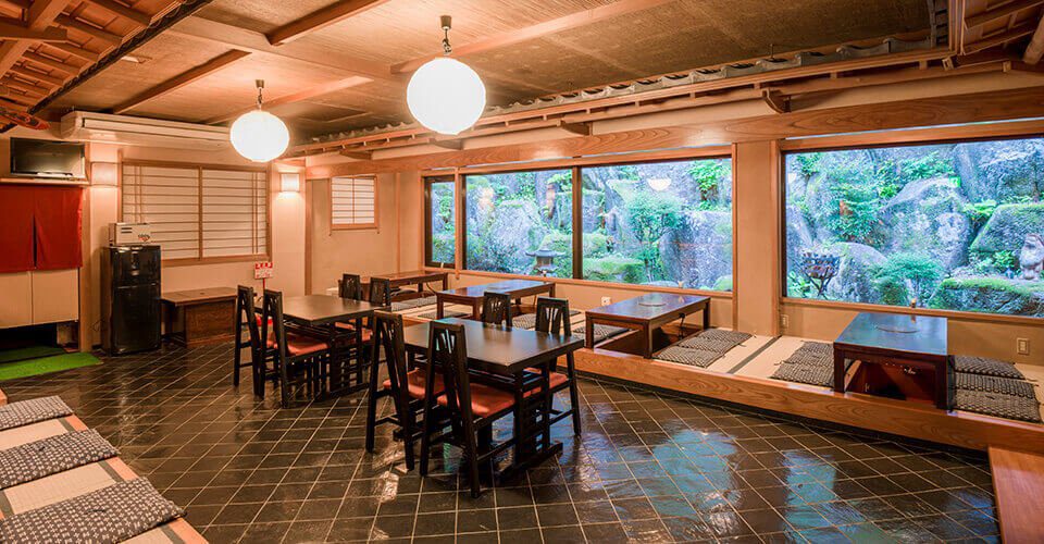 下呂溫泉 湯之島館 用餐處 篝火