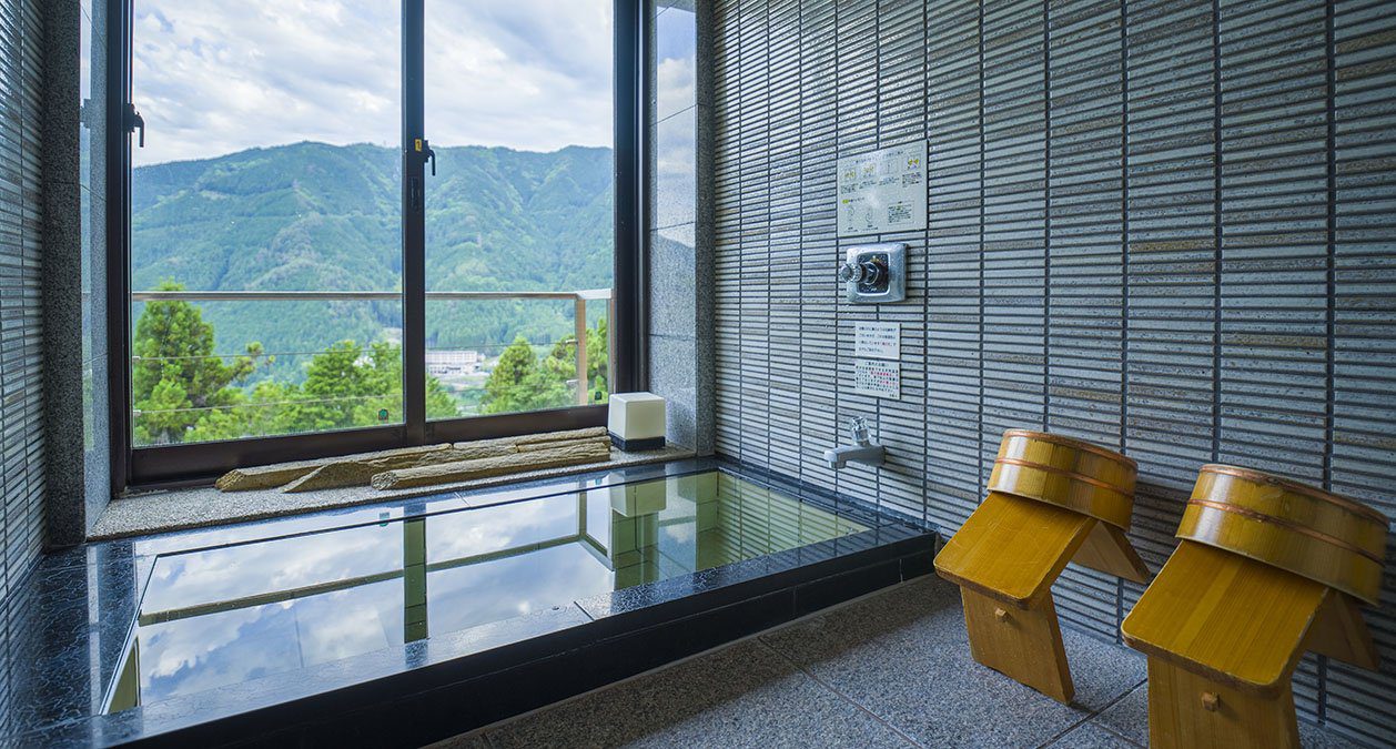 下呂溫泉 湯之島館 景山莊的展望風呂