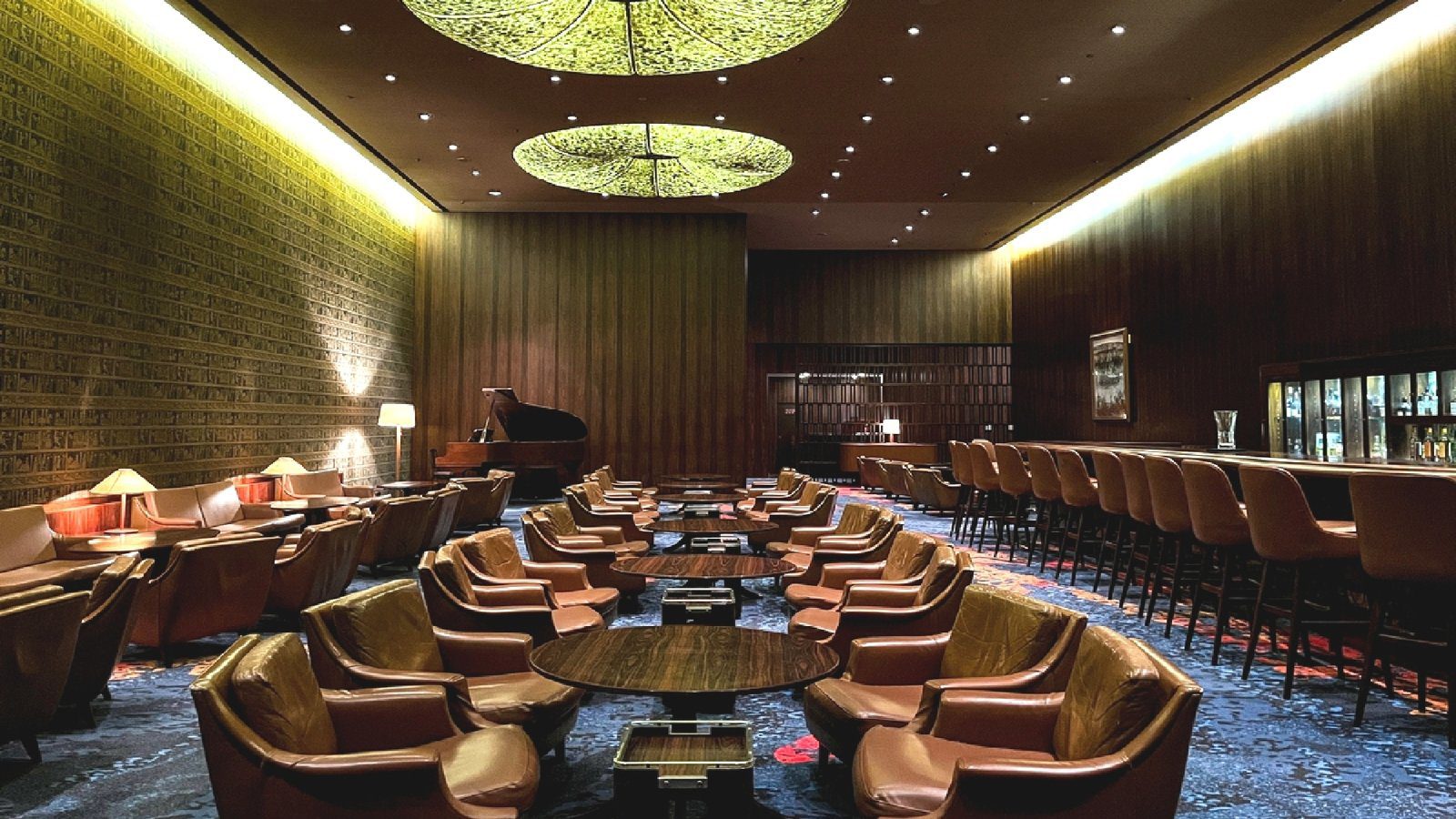 東京新高輪格蘭王子大飯店 主酒吧あさま的座位區