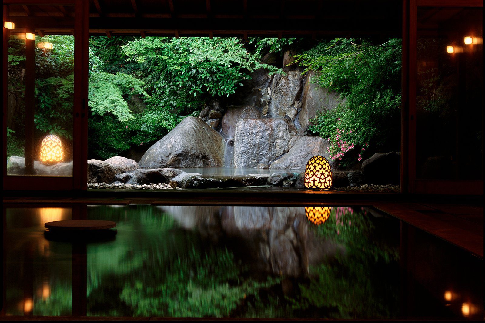 箱根 強羅花壇 大浴場