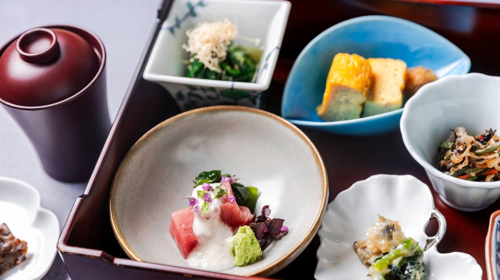 箱根・強羅 佳ら久 「六つ喜」的料理